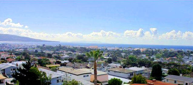 View from the Seaview Villas in Hermosa Beach