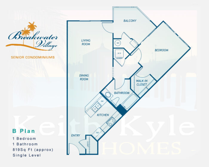 Floorplans for the 55+ Condos of Breakwater Village in Redondo Beach