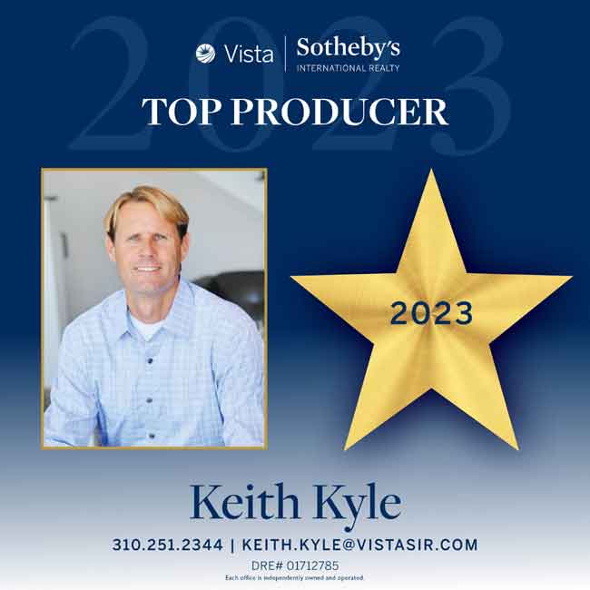 Top Producing realtor Keith Kyle with Vista Sotheby's International Realty