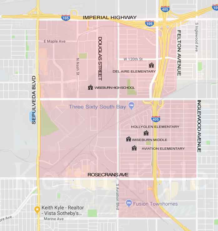 Wiseburn_Map Updated Wiseburn School Disrict Map